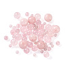  Natural Round Loose Gemstone Rose Quartz Beads G-TA0001-09-5