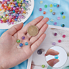 SUNNYCLUE 200Pcs 20 Colors Transparent Acrylic Beads DIY-SC0015-67-3