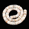 Natural Freshwater Shell Beads Strands SSHEL-T017-02-2