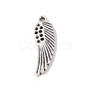 Tibetan Style Alloy Pendant Rhinestone Settings TIBE-Q090-35AS-1