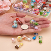Cheriswelry 60Pcs 15 Style Wish Glass Bottle Pendants CRES-CW0001-08-18