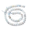 Natural Aquamarine Beads Strands X-G-I349-01A-01-2