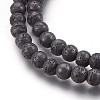 Non-magnetic Synthetic Hematite Beads Strands G-P401-09-10mm-2