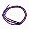 Electroplate Non-magnetic Synthetic Hematite Beads Strands G-L489-D04-3