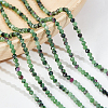  2 Strands Natural Ruby in Zoisite Beads Strands G-NB0005-07-7
