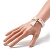 Handmade Polymer Clay Beads Stretch Bracelets Sets BJEW-JB06427-03-3
