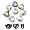 K9 Glass Rhinestone Cabochons RGLA-P035-02C-M-1