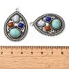 Tibetan Style Alloy Big Pendants PALLOY-TAC0044-12AS-3