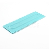 Plastic Baking Edge Dough Scraper and Cutter Pastry Spatulas AJEW-P077-10-3