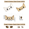   2 Bags 2 Colors Alloy Enamel Corner Protector DIY-PH0006-63-4