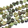 Natural Green Garnet Beads Strands G-K223-07-1