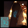 Luminous Removable Temporary Water Proof Tattoos Paper Stickers PW-WG10232-06-1