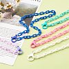 Personalized ABS Plastic Cable Chain Necklaces NJEW-JN03480-6