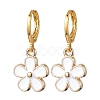 Alloy Enamel Earrings for Women EJEW-JE05802-1