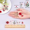 SUNNYCLUE 237Piece DIY Christmas Themed Earring Making Kits DIY-SC0015-05-3