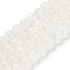 Natural White Jade Beads Strands G-B128-A02-04-1