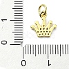 Brass Micro Pave Cubic Zirconia Pendants KK-H475-26A-01G-3