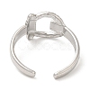 304 Stainless Steel Open Cuff Rings RJEW-H213-03P-5
