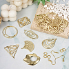 Pandahall DIY Geometry Earring Making Kit DIY-TA0005-30-14