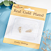 Beebeecraft 3Pcs Brass Micro Pave Clear Cubic Zirconia Lobster Claw Clasps ZIRC-BBC0002-19-6