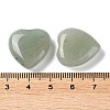 Natural Green Aventurine Heart Palm Stones G-M416-09B-01-3