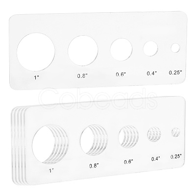 Acrylic Safety Eye Insertion Tool for Toy Making TOOL-WH0051-73D-1