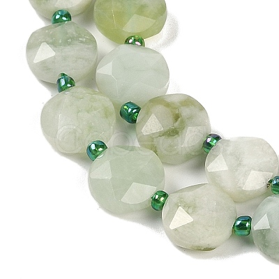 Natural New Jade Beads Strands G-C116-A59-01-1