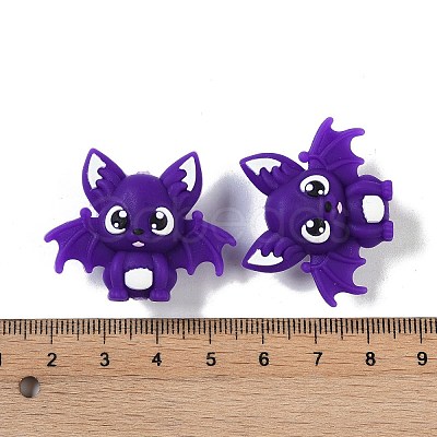 Halloween Theme Silicone Focal Beads SIL-M005-05D-1