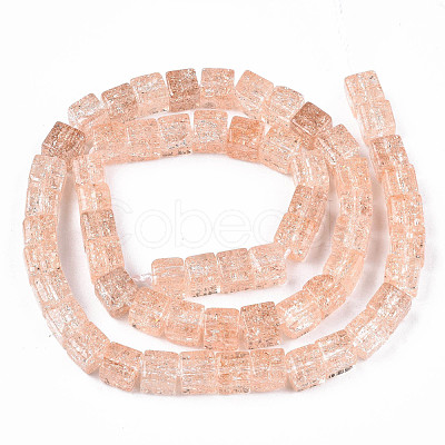 Crackle Glass Beads GLAA-S192-005C-1