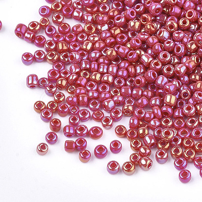 Opaque Glass Seed Beads SEED-S023-01C-05-1