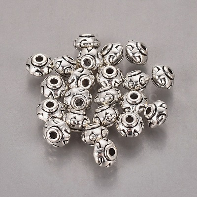 Tibetan Silver Beads X-AB652-1