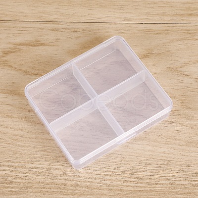 4 Grids Polypropylene(PP) Storage Box CON-K005-01A-1