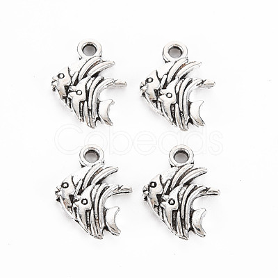 Tibetan Style Alloy Pendants TIBE-S320-204AS-1