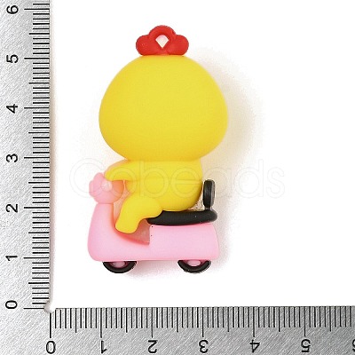 Plastic Cartoon Animal Figures Pendants FIND-R100-04D-1