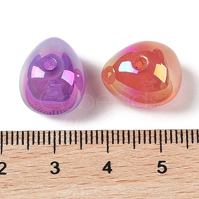 Opaque Acrylic Beads OACR-G035-03-1