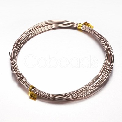 Round Aluminum Craft Wire AW-D009-2mm-5m-15-1