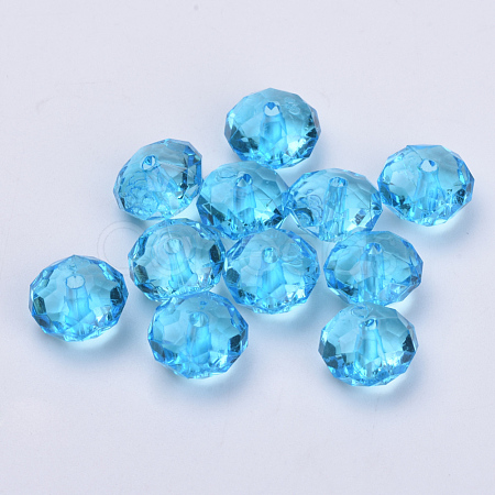 Transparent Acrylic Beads TACR-Q258-12mm-V40-1