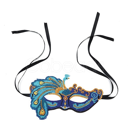 DIY Masquerade Mask Diamond Painting Kits DIAM-PW0001-095F-1