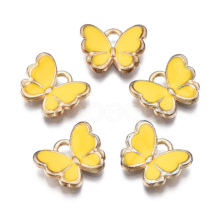 Alloy Enamel Charms ENAM-S121-070L-1