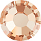 Preciosa&reg MAXIMA Crystal No Hotfix Flatback Stones, Czech Crystal, Dura Foiling, Round(438 11 615 Chaton Rose), 00030 244 Golden Honey, SS16(3.8~4mm)