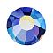 Preciosa&reg MAXIMA Crystal No Hotfix Flatback Stones, Czech Crystal, Dura Foiling, Round(438 11 615 Chaton Rose), 20320 200 Blue Violet AB, SS10(2.7~2.9mm)