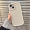 Candy Solid Color Matte Silicone Mobile Phone Cover, Blanched Almond, 14.7x7.15x0.8cm, Fit for iphone 13 Pro