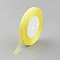 Sheer Organza Ribbon, DIY Material for Ribbon, Yellow, 1/2 inch(12mm), 500yards(457.2m)