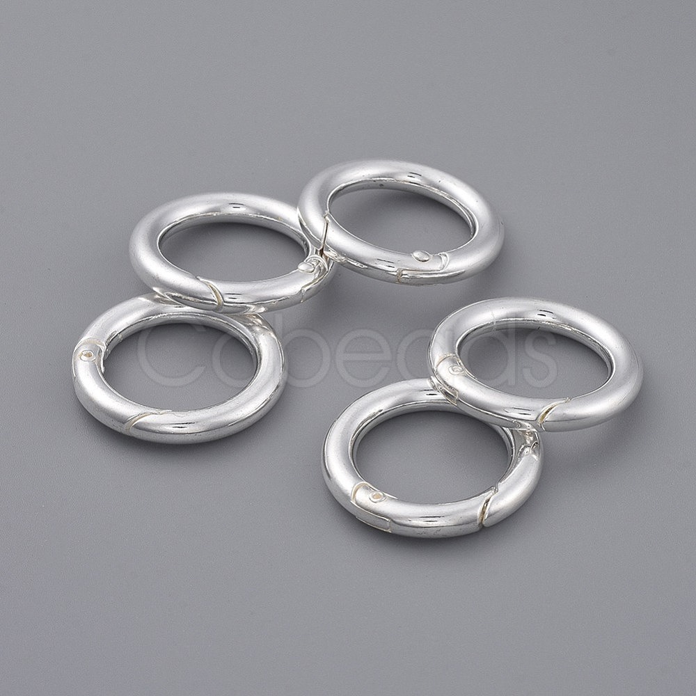 Cheap Alloy Spring Gate Rings Online Store - Cobeads.com