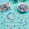 SUPERFINDINGS 320Pcs 8 Colors  Handmade Polymer Clay Beads CLAY-FH0001-17-5