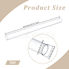 Round Transparent Acrylic Tube AJEW-WH0324-76A-2