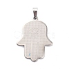 Non-Tarnish 304 Stainless Steel Pendants STAS-C062-03P-1