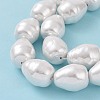 Shell Pearl Beads Strands BSHE-F013-11A-4