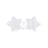 Opaque Acrylic with Glitter Powder Beads SACR-G024-15-1