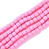 Handmade Polymer Clay Bead Strands X-CLAY-ZX006-01-7-2